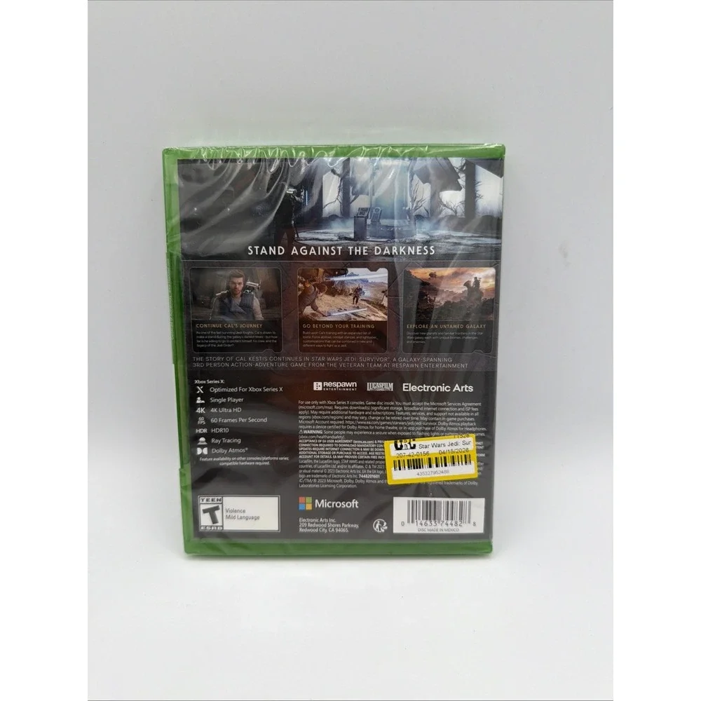 Star Wars Jedi Survivor Xbox Series X NEW Factory Sealed